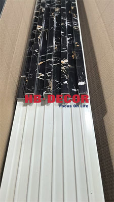 Interior Wpc Wall Panels Cladding For Fluted Wpc Room Partition